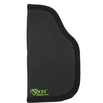 Sticky Holsters LG6LMODLS LG6L  BlackGreen Latex Free Rubber Fits 45 Lg Auto wLaser Ambidextrous UPC: 858426004443