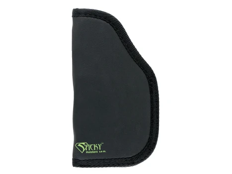Sticky Holsters LG6LMODLS LG-6L Black/Green Latex Free Rubber Fits 4-5" Lg Auto w/Laser Ambidextrous