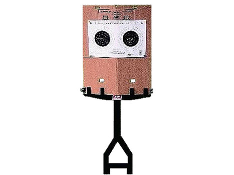 MTM Case-Gard JMTS40 Jammit Target Stand Black Plastic, 17.50" x 2" x 47", Includes Stakes/Target Backer