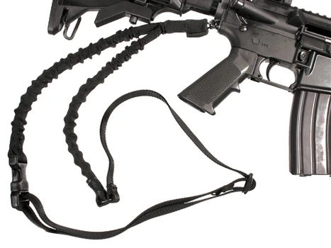 Blackhawk 70GS12BK Storm Rifle Sling Black Nylon Webbing 1.25" Wide Single-Point Design
