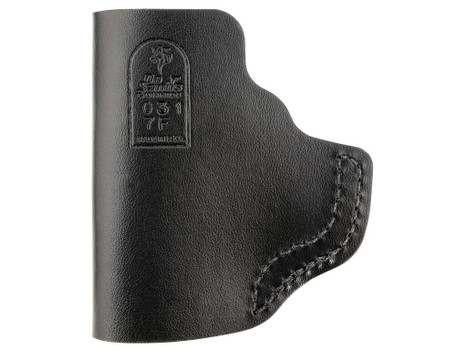 DeSantis Gunhide 031BA7FZ0 Insider IWB Black Leather Belt Clip Fits Ruger LCP II Right Hand