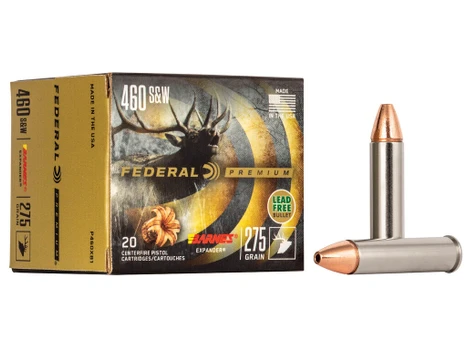 Federal P460XB1 Premium 460S&W Mag 275gr Barnes Expander BRX 20 Per Box/10 Case