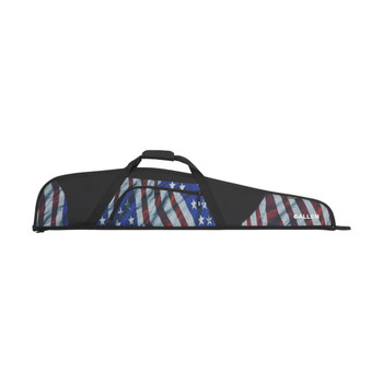 Allen 69146 Centennial  Rifle Case 46 Victory Stars  Stripes Endura wBlack Trim Lockable Zippers Soft Lining Storage Pockets  Foam Padding UPC: 026509691464