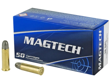 Magtech 38A Range/Training 38Special 158gr Lead Round Nose 50 Per Box/20 Case