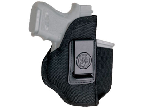 DeSantis Gunhide N87BJ88Z0 Pro Stealth IWB Black Nylon Belt Clip Fits Med/Lg Semi-Auto Ambidextrous