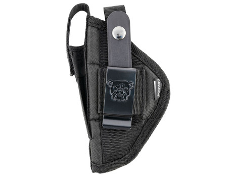 Bulldog FSN3 Extreme OWB Black Nylon Belt Loop/Clip Compatible w/Taurus Millennium Fits 2.50-3.75" Barrel Ambidextrous