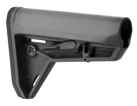 Magpul MAG347-GRY MOE SL Carbine Stock Stealth Gray Synthetic for AR-15, M16, M4 with Mil-Spec Tube (Tube Not Included)                                                                                 