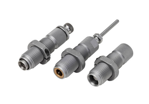 Hornady 546516 Custom Grade Series II 3 Die Set for 9x21mm IMI Includes Sizer Seater Expander Taper Crimp UPC: 090255565164