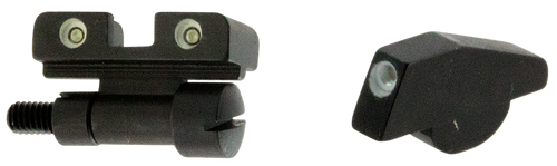 Meprolight USA 227713101 Tru-Dot Sight Set Adjustable Green Tritium/Black Frame Smith & Wesson K/L/N Frames,                                                                                            