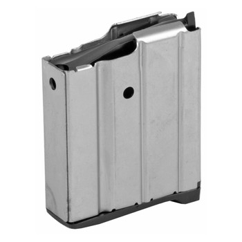 ProMag RUG09N Standard  Nickel Detachable 10rd 223 Rem 5.56x45mm NATO for Ruger Mini14 UPC: 708279005244