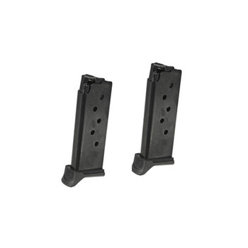 Ruger 90644 LCP II Value Pack Fits Ruger LCPLCP II 380 ACP 6rd Blued 2 Pack UPC: 736676906444