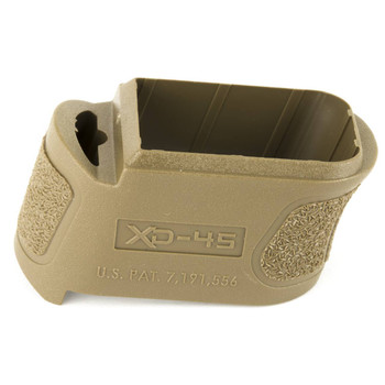 Springfield Armory XDG5007FDE Mag Sleeve  made of Polymer with Flat Dark Earth Finish  1 Piece Design for 45 ACP Springfield XD Mod.2 Magazines UPC: 706397905804