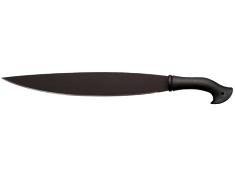 Cold Steel CS97BAM18S Barong 18" Black Matte Baked-On Anti Rust 65Mn Carbon Steel Blade, Black Polypropylene Handle, 24.50" Long Includes Sheath