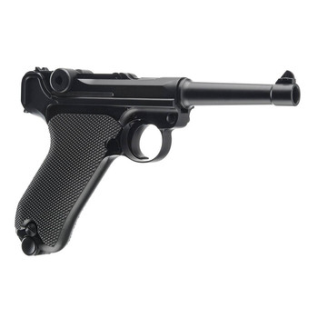 Umarex Legends, P.08 BB Gun, All Metal, .177 Caliber, Air Pistol, Blowback Action