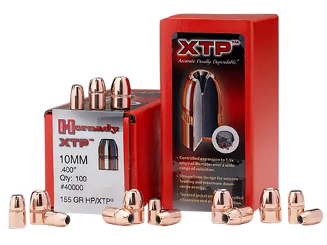 Hornady 35780 XTP 357 Mag 158 gr 100 Per Box/ 25 Case