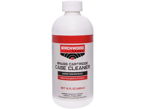 Birchwood Casey 33845 Brass Cartridge Case Cleaner 16 oz. Bottle