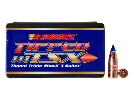 Barnes Bullets 30459 Tipped TSX 35Cal 180gr Flat Base 50/Box