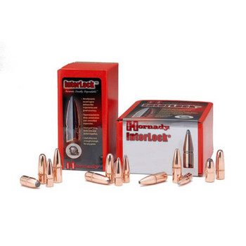 Hornady 2830 InterLock  7mm .284 154 gr Soft Point 100 Per Box 15 Case UPC: 090255228304