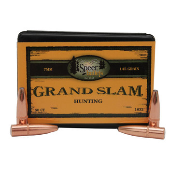 Speer Bullet 7mm .284 145gr Grand Slam 50/Bx UPC: 076683016324
