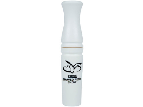 Primos 828 Shaved Reed Open Call Snow Geese Sounds Attracts Ducks White Polycarbonate