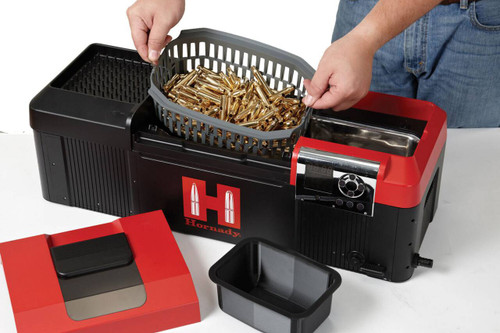 Hornady 043310 LockNLoad Hot Tub Sonic Cleaner Black Red 9 Liters UPC: 090255433104