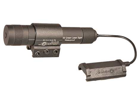 AimShot KT81067 Green Rifle Laser Kit Matte Black
