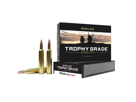 Nosler 60035 Trophy Grade 28Nosler 160gr Nosler AccuBond 20 Per Box/10 Case