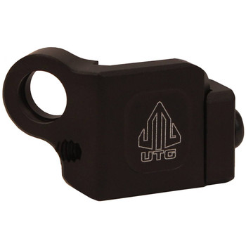 UTG TLSWPM01 Angled QD Sling Swivel Adaptor Picatinny Black Aluminum UPC: 4717385551084