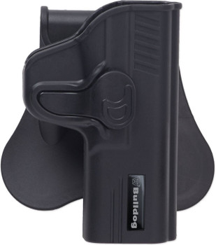 Bulldog RRG21 Rapid Release  OWB Black Polymer Paddle Fits Glock 21 Right Hand UPC: 672352011074