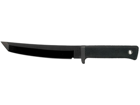 Cold Steel CS49LRT Recon 7" Fixed Tanto Plain Black Tuff-Ex Finish SK-5 Steel Blade/Black Kray-Ex Handle Includes Sheath