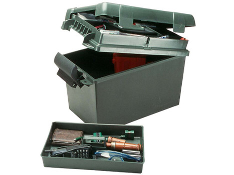 MTM Case-Gard SPUD111 Sportsmen's Plus Utility Dry Box Forest Green Polypropylene