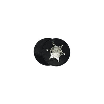 Circle Badge Holder, Hook and Loop Closure UPC: 192375129544