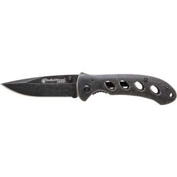 Smith & Wesson Oasis Small Liner Lock Drop Point Folding Knife UPC: 028634707454