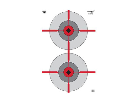 Birchwood Casey 37031 EZE-Scorer Bullseye Paper Target 23" x 35" 100 Per Pkg