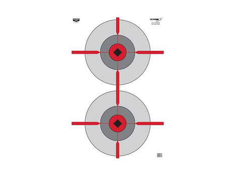Birchwood Casey 37031 EZE-Scorer Bullseye Paper Target 23" x 35" 100 Per Pkg
