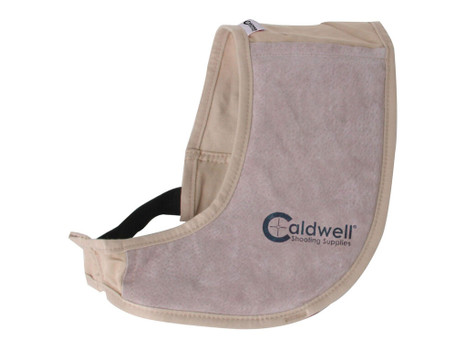 Caldwell 350010 Recoil Shield Field Tan Cloth w/Leather Pad
