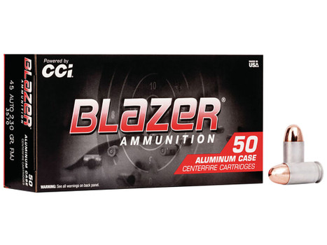 CCI 3570 Blazer Handgun 45ACP 230gr Full Metal Jacket 50 Per Box/20 Case