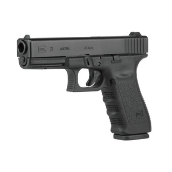 Glock PF2150201 G21 Short Frame CA Compliant 45 ACP  4.61 Barrel 101 Black Frame  Slide Modular Backstrap Safe Action Trigger UPC: 764503072017