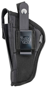 Bulldog FSN31 Extreme  OWB Black Nylon Belt LoopClip Fits HiPoint 4540 Fits 44.50 Barrel Ambidextrous UPC: 672352619317