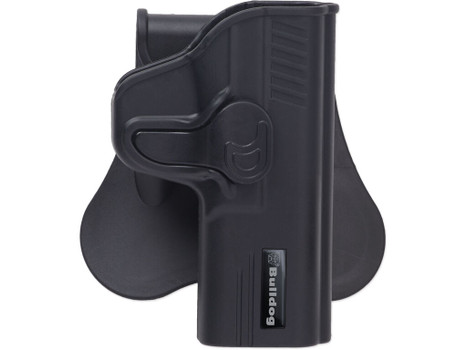 Bulldog RRG17 Rapid Release OWB Black Polymer Paddle Compatible w/Glock 17 Right Hand