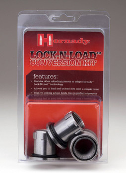 Hornady 044099 LockNLoad Conversion Kit Silver Multi Caliber Steel UPC: 090255440997