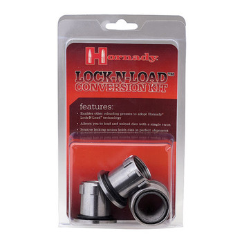 Hornady 044099 LockNLoad Conversion Kit Silver Multi Caliber Steel UPC: 090255440997