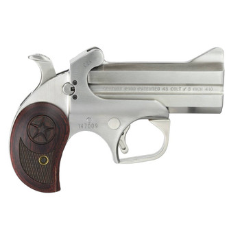 Bond Arms Century Break Action Derringer - 45 Caliber, 2.75 Inch Barrel, Stainless Steel, Satin Stainless Steel