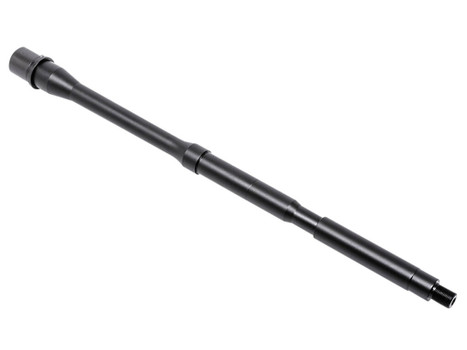 CMMG 55DE10A Barrel Sub-Assembly 5.56x45mm NATO 16.10" Black Nitride Finish 4140 Chromoly Steel Material Carbine Length with M4 Profile for AR-15