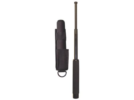 PSP NS16F Expandable 16" Steel Black Rubber Handle Includes Sheath