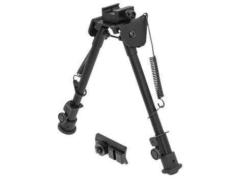 UTG TLBP88 Tactical OP Bipod Black 8.3-12.7" Aluminum/Steel
