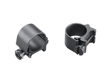 Weaver Mounts 49040 Detachable Top Mount Rings Matte Black 1" Low