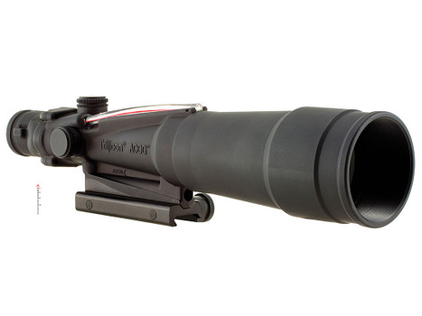 Trijicon 100175 ACOG Black Hardcoat Anodized 5.5x50mm Illuminated Red Chevron .308/7.62 BDC Reticle