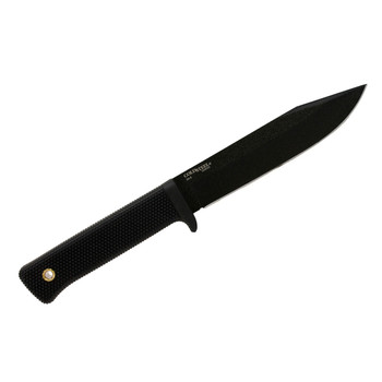 Cold Steel CS49LCK SRK  6 Fixed Clip Point Plain Black TuffEx Finish SK5 Steel Blade 4.75 Black KrayEx Handle Includes Sheath UPC: 705442017387