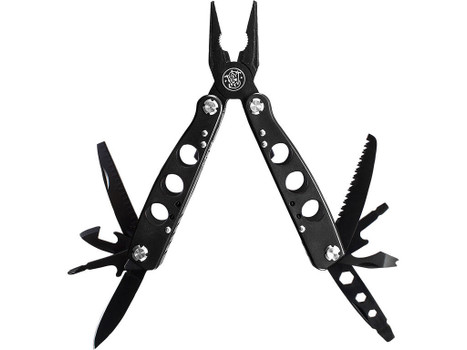 Smith & Wesson Knives SWMT1CP Multi-Tool Black 6.50" Long Includes Case